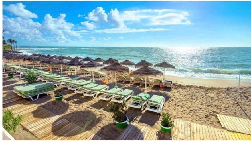 贝纳尔马德纳Precioso Apartamento Frente Al Mar Benalbeach公寓 外观 照片
